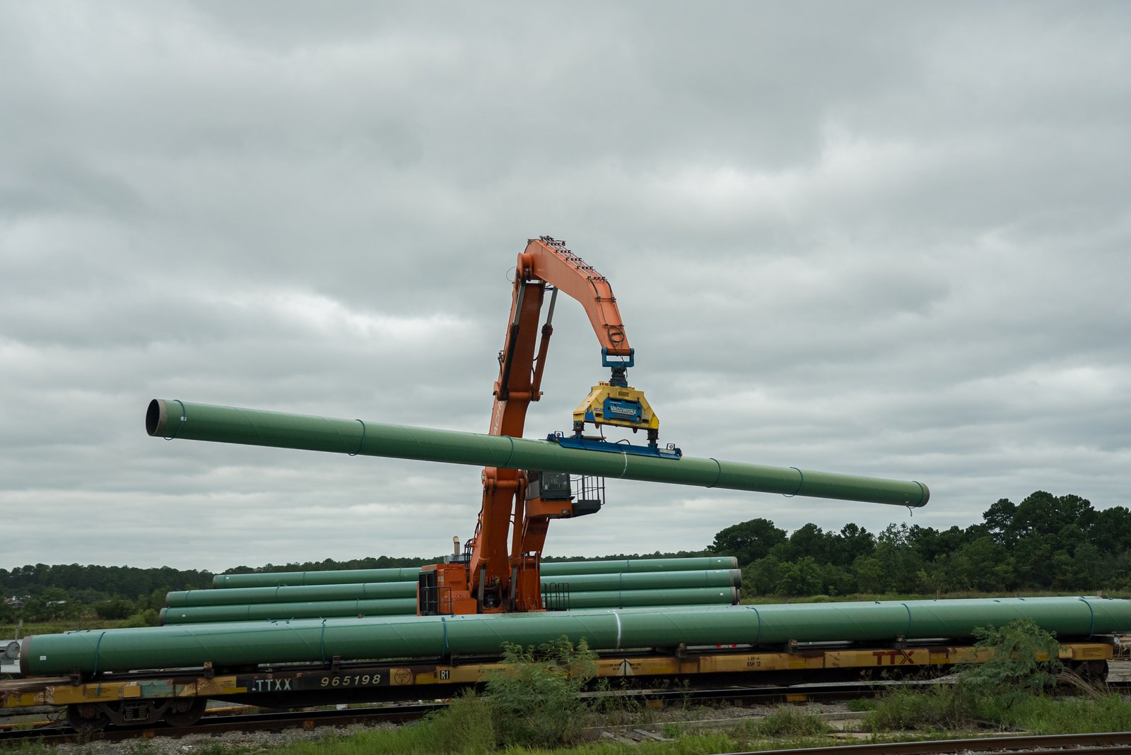 Pipe handling for project delivery